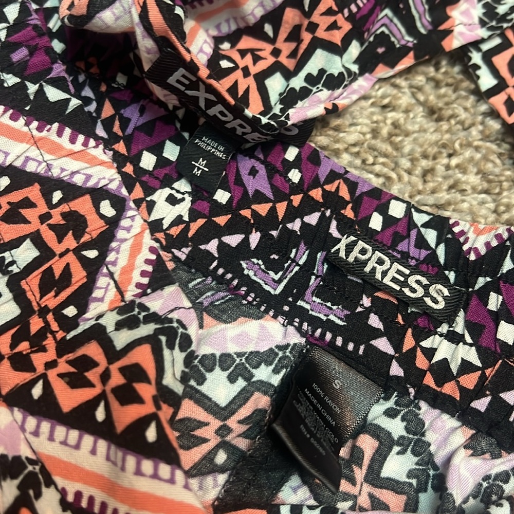 Print two piece romper - Picture 2 of 3
